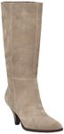 NINE WEST Women's Ceynote Mid Calf Boot, Taupe 240, 9.5 UK