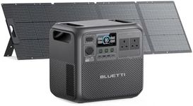 BLUETTI Solar Generator Elite 200 V2 (2025 New) with 200W Solar Panel Included, 2073.6Wh Portable Power Station w/ 2 2600W AC Outlets, 17-Year Lifespan LFP Emergency Power for Camping, Power Outages