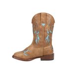 Roper Glitter Breeze Western Boot (Toddler/Little Kid), Tan, 11 M US Little Kid