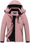 MOERDENG Women's Waterproof Ski Jac