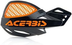 Acerbis Uniko MX Vented Handguards (Black/Orange), one size (2072671009)