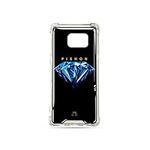 Galaxy S7 Edge Case, PishonX [Diamond][Blue] - Nano Grip Technology Four Corners Full Protection Selfie Anti-Gravity Case For Samsung Galaxy S7 Edge SM-G935 Devices