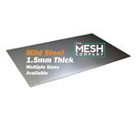 CAR REPAIR RAPID BARGAIN MILD STEEL SHEET METAL 0.5 to 2mm MIG Welding Metalwork (1mm 100 x 100mm)