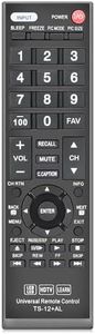 Newest Universal Remote Control Replace for Toshiba TV Remote and All Toshiba TV Replacement for LCD LED HDTV Smart TVs Remote