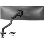 VIVO Heavy Duty Aluminum Ultrawide Monitor Arm for 49 inch Screens up to 44 lbs, Premium Desk Mount Monitor Stand Designed for Samsung Odyssey G9 and More, Max VESA 100x100, Black, STAND-V100E