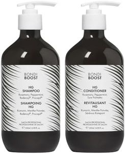 BondiBoost HG Duo Shampoo + Conditioner Bundle [16.90 fl oz each] - Improves Appearance for Thinning Hair - Volumizing + Hydrating + Nourishing - Sulfate/Paraben Free, for Women/Men - Australian Made