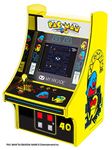 DREAMGEAR (ISOUND) 6.75" Collectible Retro PAC-Man 40TH Anniversary Micro Player-Gold/Yellow