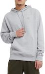 Champion Men's Powerblend Pullover Hoodie, Oxford Gray, Large