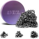 Speks Crags Ferrite Putty, Over 500 Ferrite Stones in a Matte Metal Tin, Seriously Satisfying Fidget Toys for Adults and Desk Toys for Office - Vitality, 300g