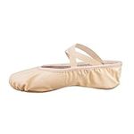 Bezioner Canvas Ballet Slipper Dance Shoes For All Ages (LightPink, Adults EU41/UK7=10.43")