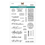 Spellbinders Sign Here by Cathe Holden Clear Stamp Set