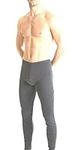 Men's 100% Ultra Pure Cotton Long Johns Heavy (240 GSM) Soft Underwear (Thermal Underwear) Ref:1190 (M, Charcoal)