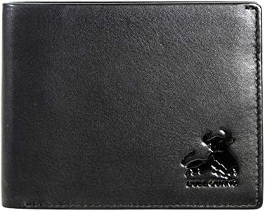 Bull Armour RFID Blocking Bifold Wallet For Men Soft Genuine Vintage Leather