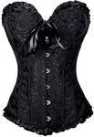 THEE Men's Gothic Bustiers Corsets 