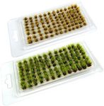 Woohome 208 PCS Static Grass Tuft M