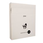 Washroom Hub - 200 Pack Luxury Toilet Seat Covers Refills - Hygienic Flushable Cover for Toilets