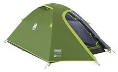 Coleman Tent Darwin 2 BlackOut | Compact 2 Man Dome Tent | Special Darkened Bedroom | Lightweight Camping, Festival and Hiking Tent | 4000mm Waterproof | 2 Person | with Sewn-in Groundsheet