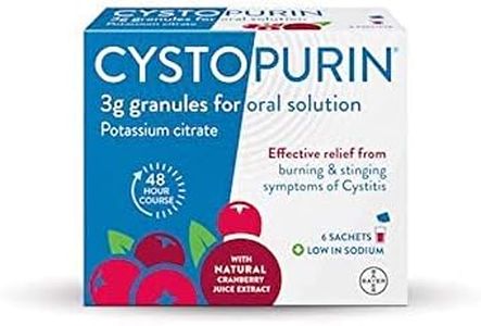 CYSTOPURIN 3g GRANULES FOR ORAL SOLUTION WITH NATURAL CRANBERRY JUICE EXTRACT 6 SACHETS