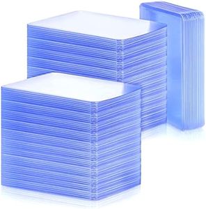 FOME Lot de 120 pochettes de protection rigides en PVC transparent pour cartes de baseball, cartes de sport, cartes à collectionner 7,6 x 10,2 cm