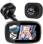 1080P Baby Car Mirror, Shybaby 4.3"