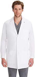 Healing Hands White Lab Coat 6 Pocket Mid Length 5100 Logan Mens Lab Coat The White Coat Modernist Collection White L