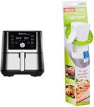 Instant Vortex Plus 5.7L Air Fryer & Décor Décor Cook Refillable Oil Sprayer,White