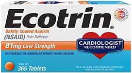 Ecotrin Low Strength Aspirin, 81mg 