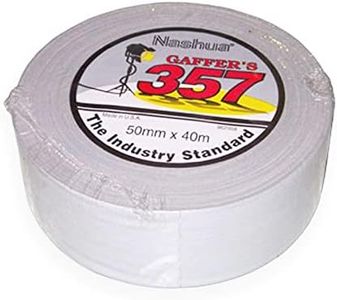 Nashua Gaffer Tape, 40 Meter Length x 48 mm Width, White