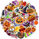 winthrop 100 Pcs Halloween Stickers, Bulk Waterproof Vinyl Laptop Stickers, Halloween Party Favors, Best Choice for Halloween Party Decoration & Halloween Classroom Crafts