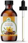 Yogti [Canadian Brand] Jojoba Oil - 120ml Natural Cold Pressed, Unrefined Premium Grade Carrier Oil for Hair, Face and Body, Comes with a dropper - 120ml