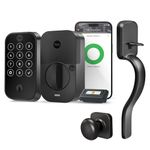 Yale Assure Lock 2 Touchscreen with Wi-Fi and Ridgefield Handle in Black Suede