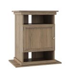 Flipper by Ollie & Hutch Flipper 10/20 Gallon Aquarium Stand, Rustic Oak