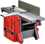 Einhell Electric Planer Thicknesser - 1500W, 9000 RPM, Pull-Out Supports, Vibration-Absorbing Feet, Chip Extractor - TC-SP 204/2 Thickness Planer for Wood