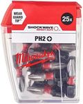 Shockwave™ Impact Duty Bits PH2 x 25mm (Pack 25)