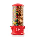 Triple Candy/Gumballs/Peanuts Dispenser with 3 Separate Compartments