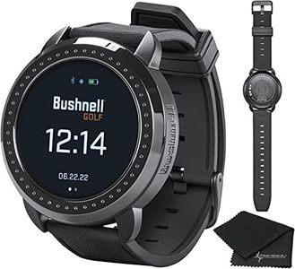 Wearable4U - Bushnell iON Elite Black Golf GPS Watch with Cloth Bundle