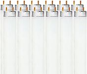 LUXRITE F17T8/865 17W 24 Inch T8 Fluorescent Tube Light Bulb, 6500K Daylight, 1350 Lumens, G13 Medium Bi-Pin Base, LR20755, 12-Pack