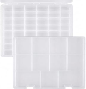 PAIYULE Double Layer Case for Akedo Ultimate Arcade Warriors Figures Packs, Mini Battling Action Character Collector Storage Fits for Battle Arena/ for Legendary Attack Toy Figure Bots (Box Only)