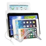 Prosumer’s Choice Universal 5 Tablet and Smartphone Charging Organizer - Clear