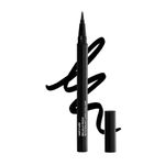 Wet n Wild Mega Last Breakup Proof Liquid Waterproof Eyeliner Brush Tip Pen | Quick Drying | Smudge Resistant| Long Lasting 16 Hour Wear| Precise Ultra Fine | Black