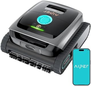 Aiper Scuba S3 Robotic Pool Cleaner with Auto-Parking & Alerts, Jet-Black