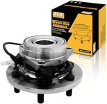 AFA Motors Front Wheel Bearing Hub Assembly 4WD 515024 for Cadillac Escalade, Chevy Tahoe K1500 K2500 Suburban, GMC Yukon K1500 K2500 Suburban (Old Body Style Only) Hub Bearing w/ABS w/6 Lug