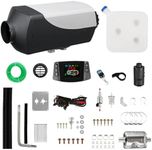 TSEIPOAOI 5KW Diesel Heater,12V Diesel Air Heater Parking Heater with LCD Switch & Remote Control for Truck,Boat,Car,Trailer,Touring car,Campervans,Motorhomes,Caravans