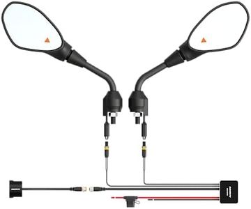 INNOVV ThirdEYE DIY Motorcycle Blind Spot System with Voice and Indicators Alert, Waterproof Moto Assistant System, Detect Hazards from Side & Rear Line for R1300GS Motorcycle Bicycle