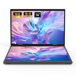 14" Dualscreen 2.5K IPS Laptop with Touchscreen, Intel N95 Quad-Core Tablet PC, 32GB RAM 2TB SSD, Windows 11, 360° Flipping, with Stylus Pen, 2 Type-C l 2 USB3.0 l HDMI