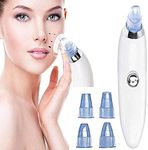 CAZINA Blackhead Remover Pore Cleaner Pimple Extractor Skin Care Facial Vacuum Machine for Women and Men