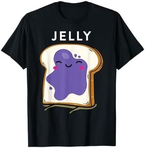 Peanut Butter & Jelly Matching Couple Shirts Funny Outfits T-Shirt