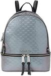 Michael Kors Women's Rhea Zip Backpack, Heather Grey, One size, Heather Grey, One Size