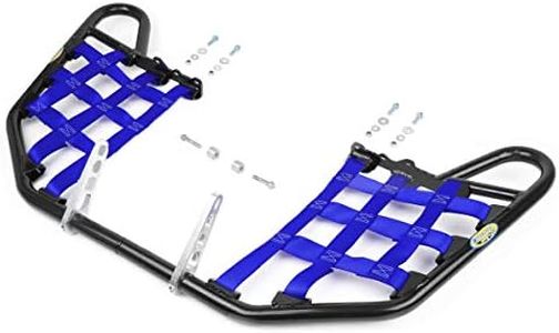 Nerfbars Atv Nerf Bars Black Bars/Blue Nets Compatible with Yamaha Raptor 350 Yfm350