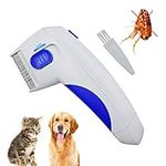 LiXiongBao Electric Flea Comb,Lice Comb Electric Pet Doctor for Flea Lice Treatment Eliminator Professional Flea Comb Remover Kit for Cats & Dog Pet